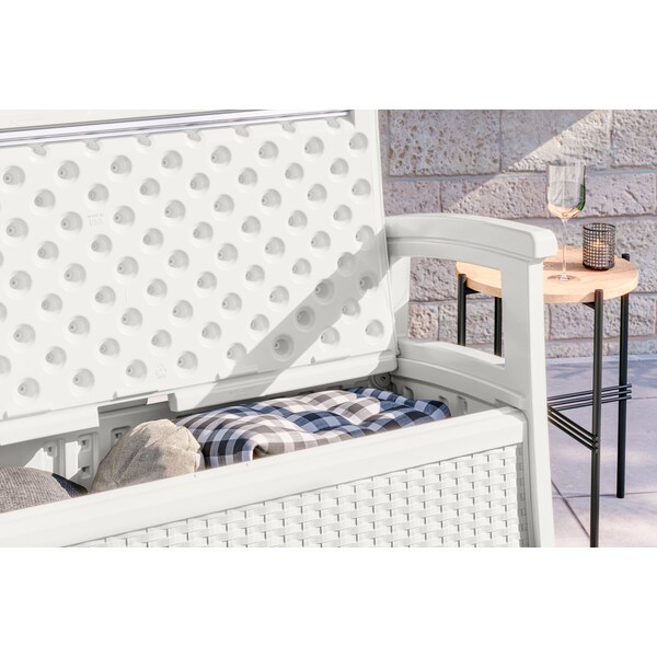 Elements Ice Cube Loveseat With Storage